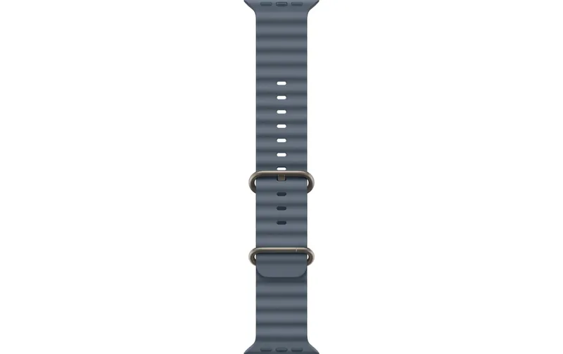 Apple Ocean Band 49 mm Anchor Blue Natural Titanium