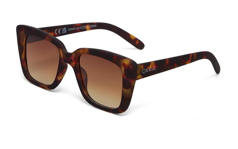 OKKIA Sonnenbrille Elba Classic Havana
