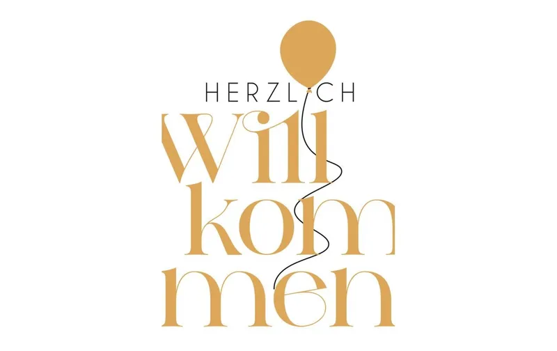 ABC Glückwunschkarte Herzlich Willkommen B6