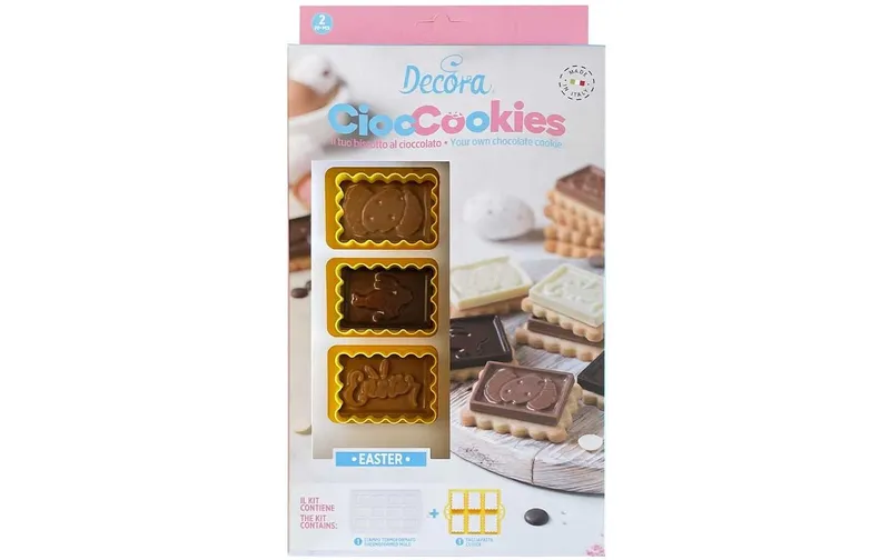 Decora Guetzli-Ausstecher CiocCookies Ostern Set 2-teilig