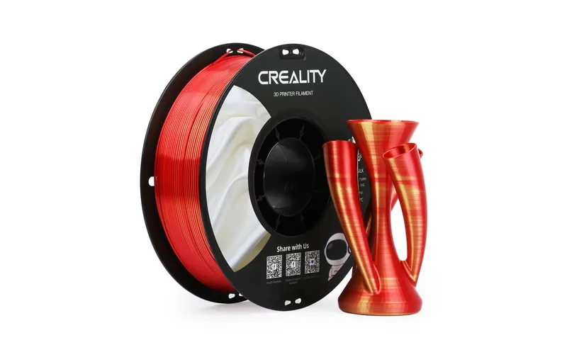 Creality Filament PLA Silk Gold/rosso, 1.75 mm, 1 kg
