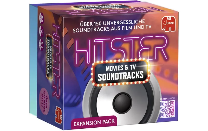 Jumbo Partyspiel Hitster Soundtracks -DE