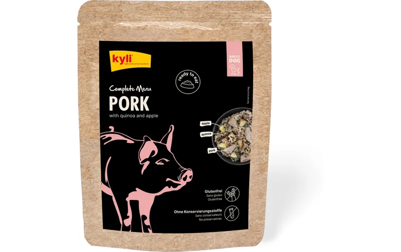 kyli Nassfutter Complete Menu Pork, 300 g
