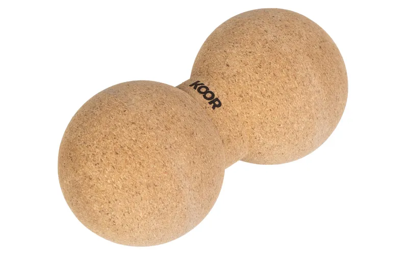 KOOR Faszientraining Doppelball, Kork