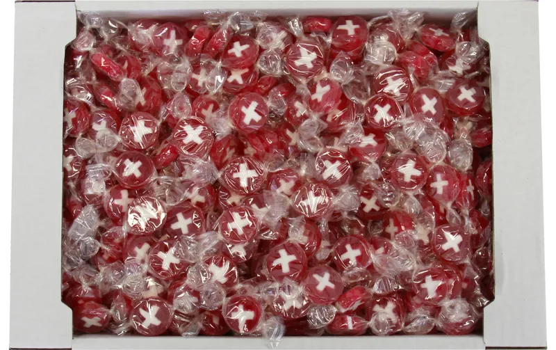 Astra Candies Schweizerkreuz Erdbeer 2.5 kg