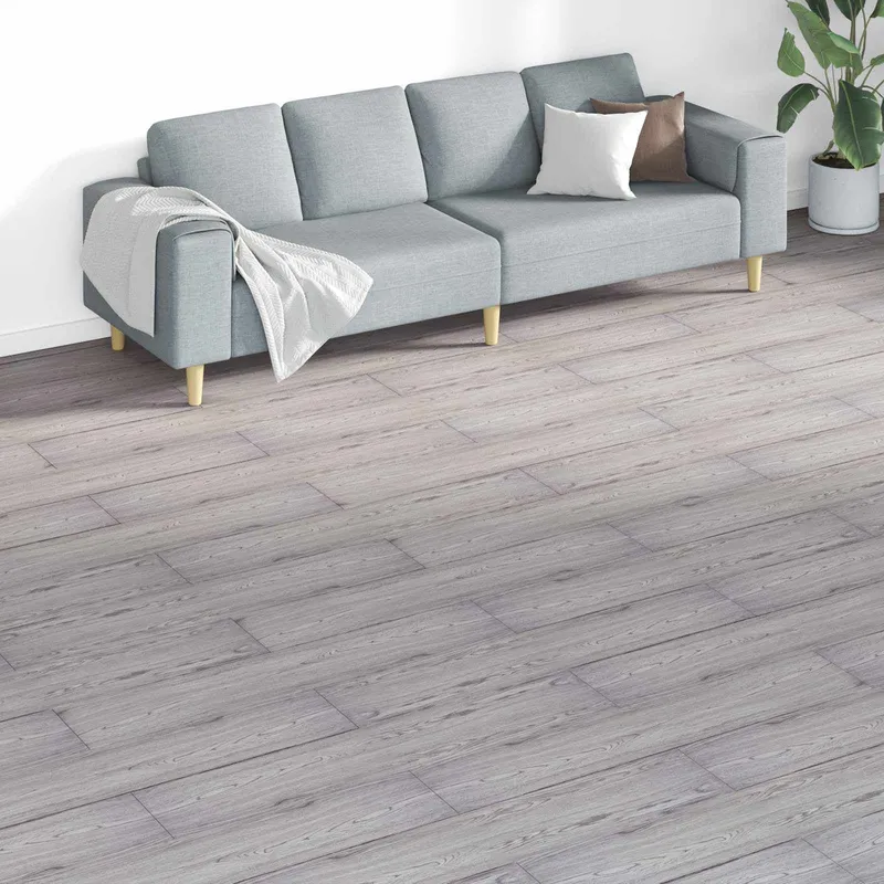 Bodenplanken Dunkelgrau 5,26 m² 18 Stk. PVC