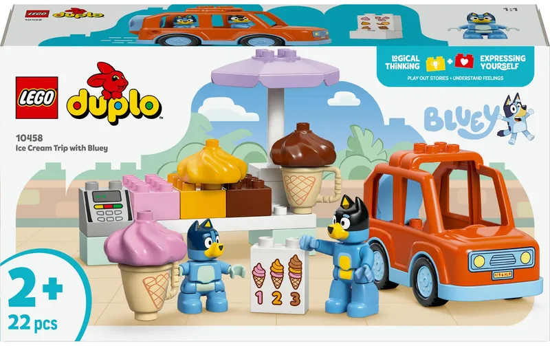 LEGO® DUPLO® Ausflug zur Eisdiele mit Bluey 10458