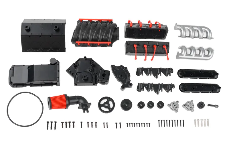 RC4WD Motorenattrappe V8 per Miller Rock Racer