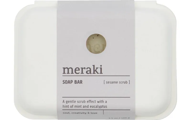 meraki Stückseife Sesame Scrub 100 g