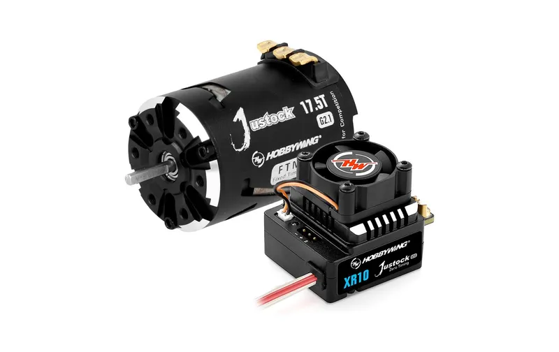 Hobbywing Brushless-Antriebsset Xerun Justock Combo G3S 17.5T, 1:10