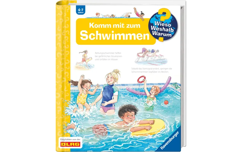 Ravensburger Livre documentaire pour enfants Wieso? Weshalb? Warum? Viens nager