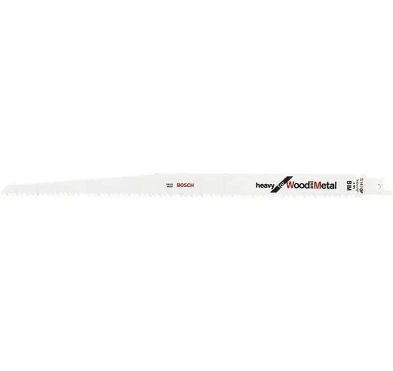 Bosch Professional Säbelsägeblatt S 1411 DF Heavy Wood and Metal, 5 pièces