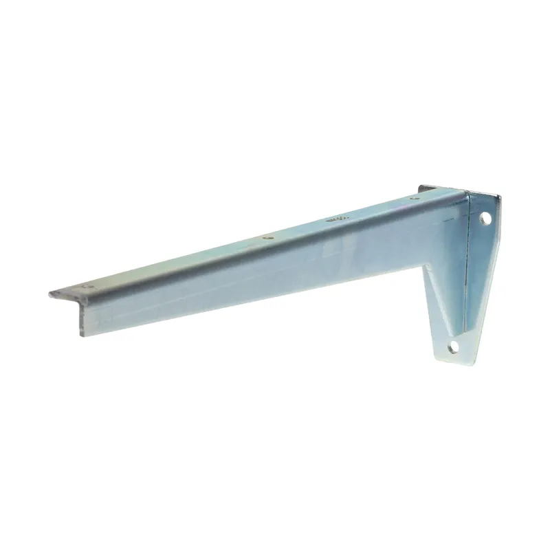 STRUCT Stahlkonsole verzinkt 48 x 13 cm Silbergrau