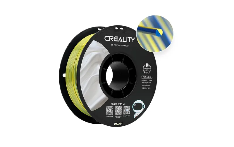 Creality Filament PLA Silk blue/Gold, 1.75 mm, 1 kg