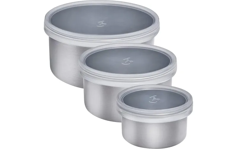 Lurch Vorratsdose 3 pièces, 0.4 l, Silber