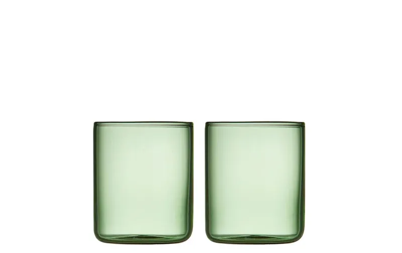 Lyngby Schnapsglas Torino verde, 2 pezzi, 5.5 cl