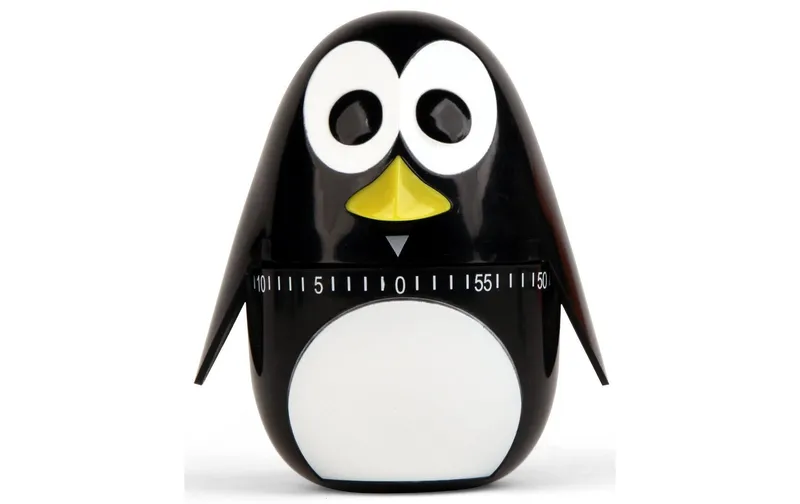 Kikkerland Küchentimer Pinguin noir