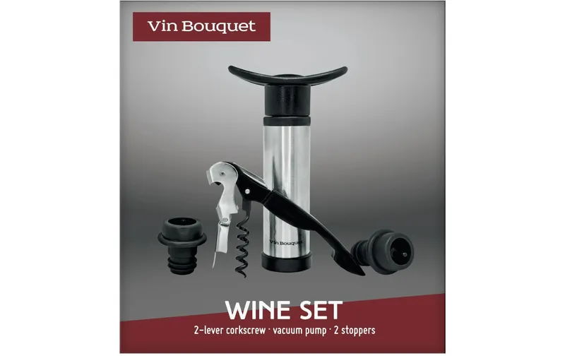 Vin Bouquet Vin Bouquet Weinzubehör Geschenk-Set 4-teilig