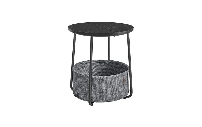 VASAGLE Couchtisch 45 x 51 cm, grey/black