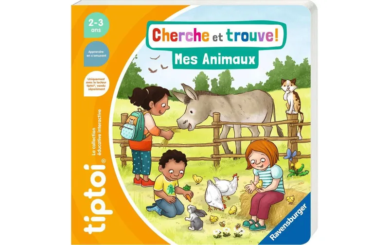 tiptoi Spiel Cherche&trouve: animaux -FR