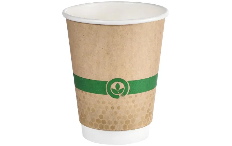 Duni Einweg-Kaffeebecher Melli Double Wall 24 cl, 25 pezzi