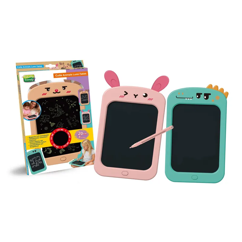 Totally Cutie Animals Lumi-Tablet ass. 20 cm mit Farbbildschirm