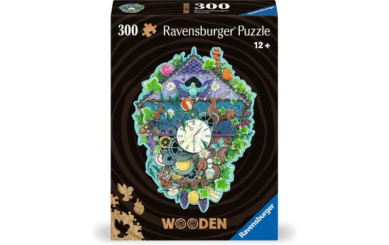 Ravensburger Puzzle en bois Cuckoo Clock Bois, 300 pièces