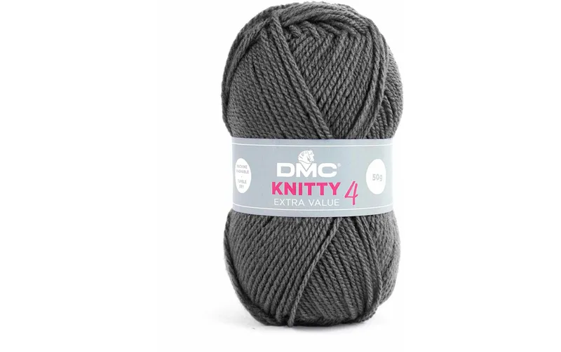 DMC Wolle Knitty 4 Mini gris-bleu melliert