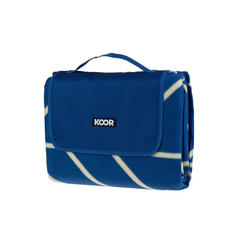 KOOR Picknickdecke Onda-Blu 200 x 250 cm