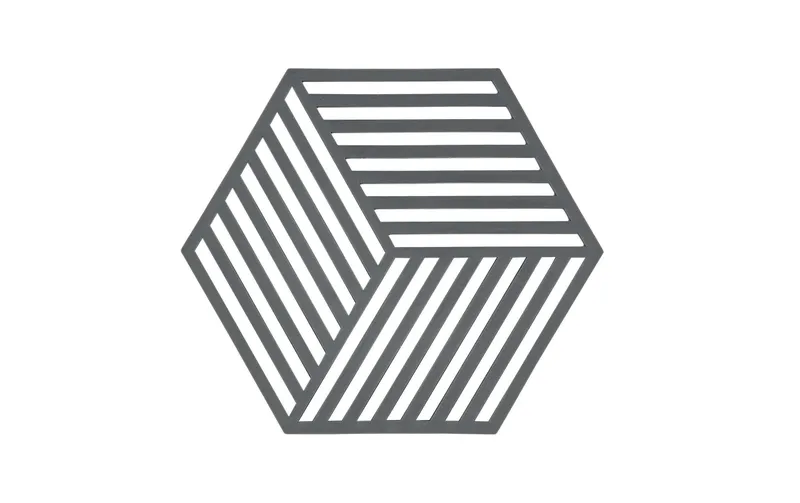 Zone Denmark Topfuntersetzer Hexagon grigio