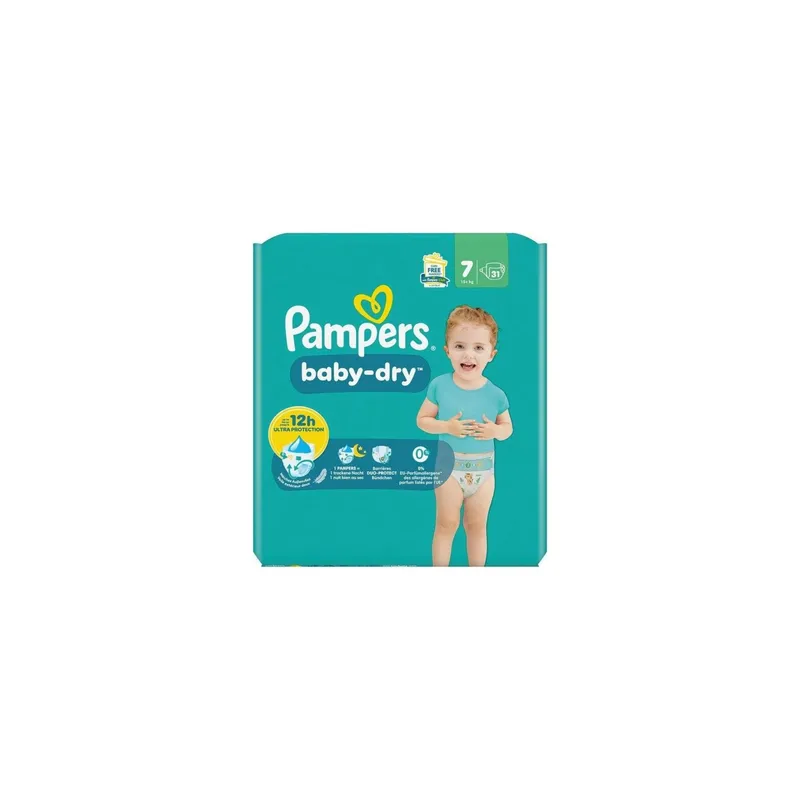 Pampers Windeln Baby Dry Grösse 7