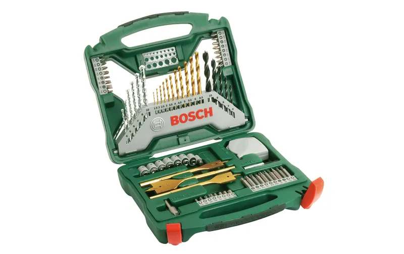 Bosch Bohr- et Bitset X-Line TiN, 70-teilig
