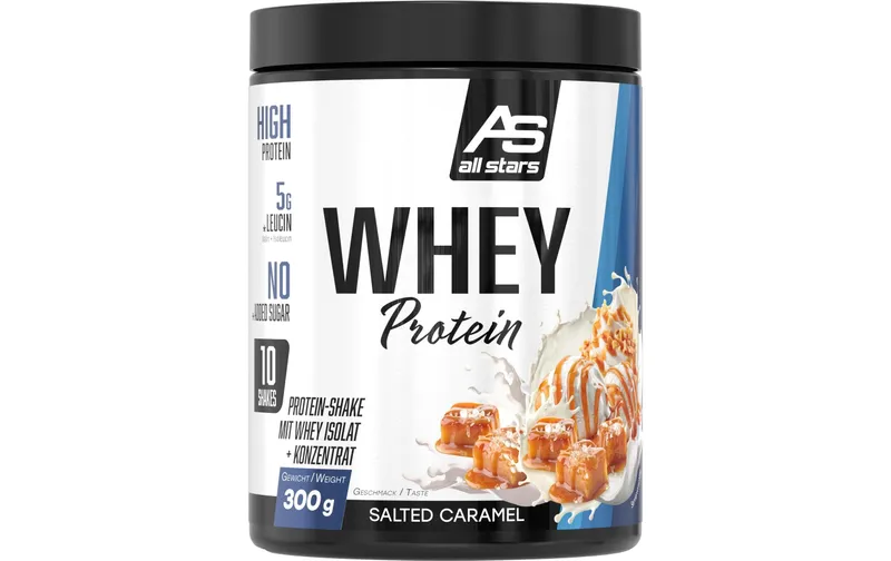All Stars Whey Protein 100% Salted Caramel, 300 g