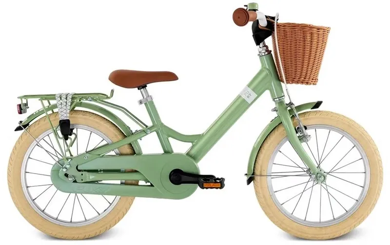 PUKY Kinderfahrrad Youke Classic 16" Retro Grün