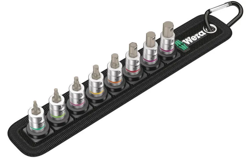 Wera Stecknuss-Set Belt A 2 1/4" 8-teilig