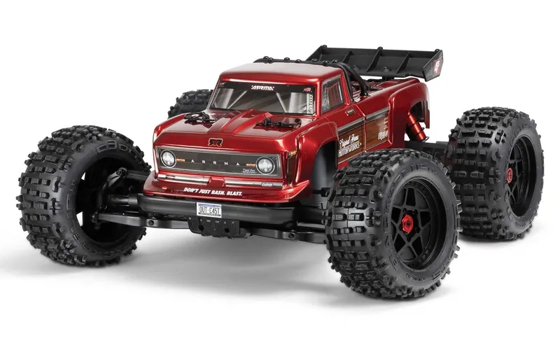 Arrma Monster Truck Outcast 4x4 4S V2 BLX red, ARTR, 1:10