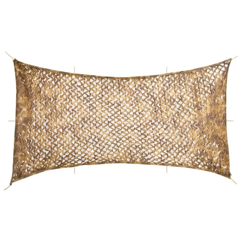 Tarnnetz mit Aufbewahrungstasche 708x423 cm Sandfarbe