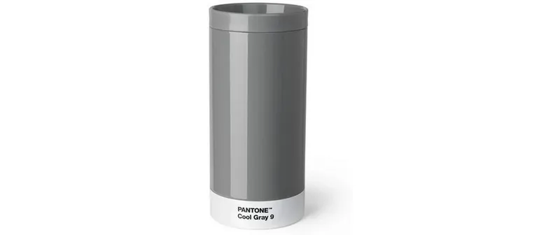 Pantone by Copenhagen Design To Go Cup 430 ml, Dunkelgrau