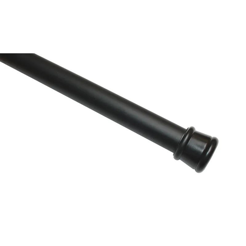 Gardinia Spannstange 90 - 140 cm, black