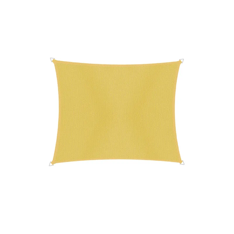 Windhager Sonnensegel Cannes, 2 x 3 m, Eckig, Gelb