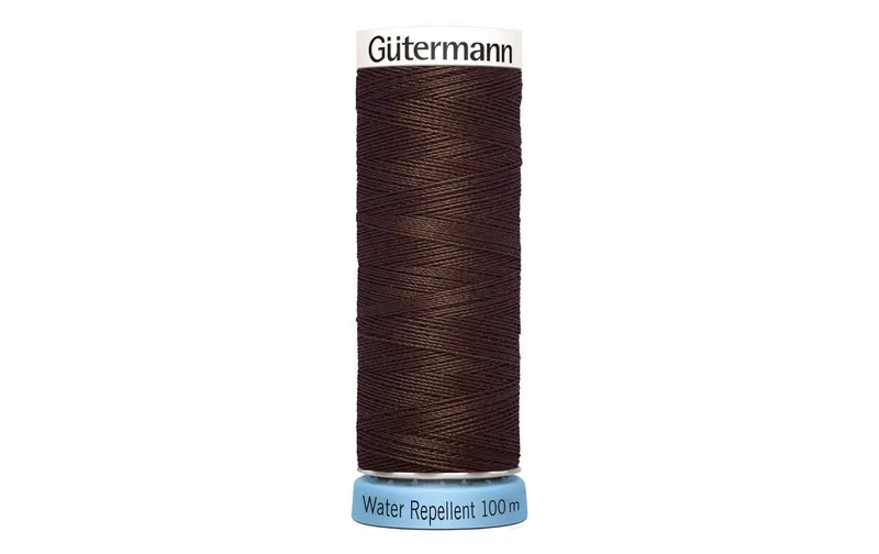 Gütermann Näh- und Stickgarn Water Repellent 1 Stück, Braun
