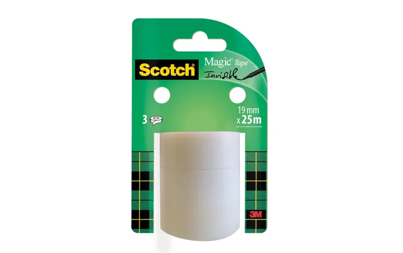 Scotch Klebeband Scotch Magic 19 mm x 25 m, 3 Rollen