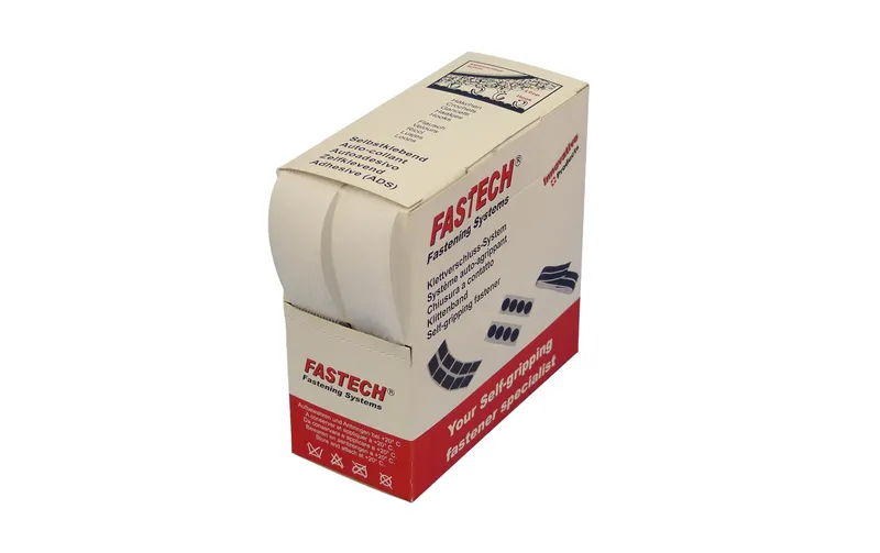 FASTECH Klettband-Box white