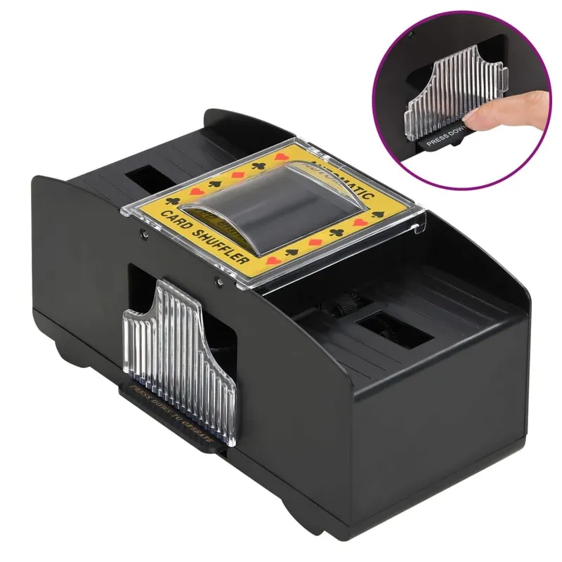 Automatischer Kartenmischer black 2 Decks