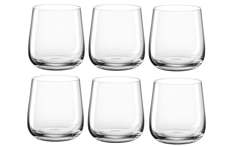 LEONARDO Whiskyglas Brunelli 400 ml, 6 pieces, transparent