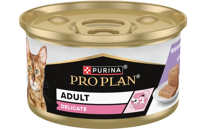 Purina Pro Plan Adult Delicate Digestion Mousse avec Truthahn 24 x 85 g