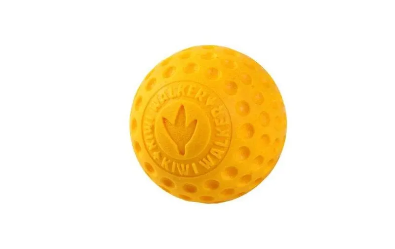 KIWI WALKER Hunde-Spielzeug Ball Orange, M, Ø 8 cm