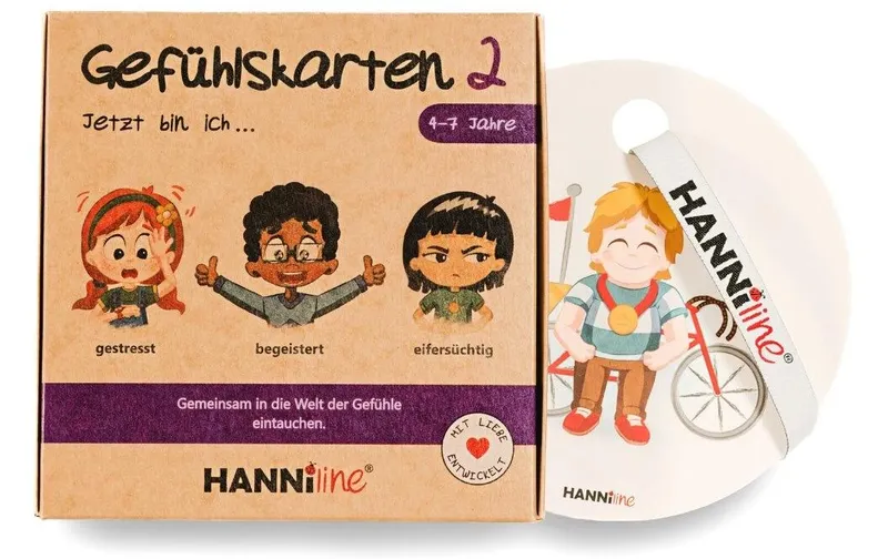 Hanniline Gefühlskarten 2 für Kinder
