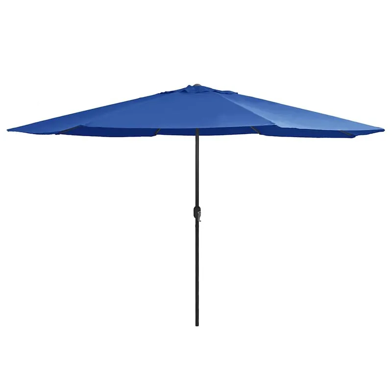 Sonnenschirm con metallo-Mast 390 cm Azurblau