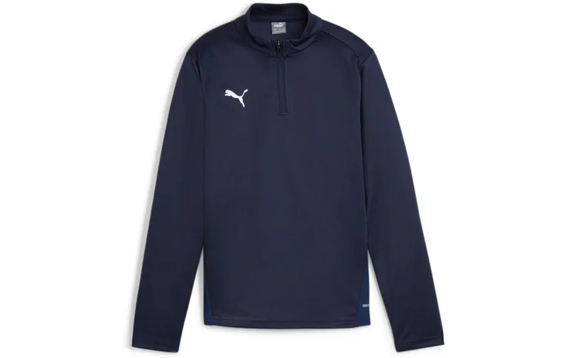 PUMA Zip Top teamGOAL Training 1/4 Jr 128, Dunkelblau